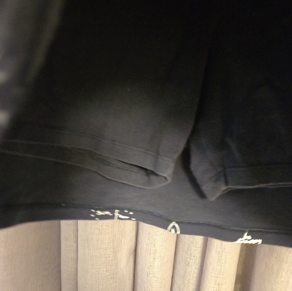 Yeezer Nautical Navy Skirt with White Sea Theme Designs - Picture 3 of 3